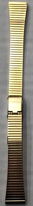 Unbranded Gold plated Stainless Steel Metal Watch Band 14mm #GPL1