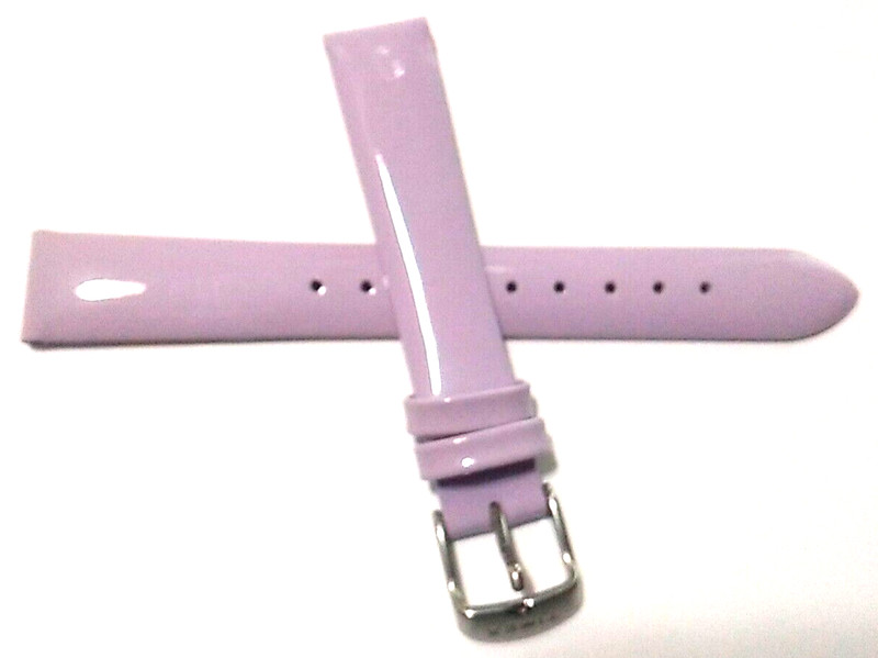 New Timex Glossy Light Lavender Patent Leather 16mm Regular Watch Band Strap