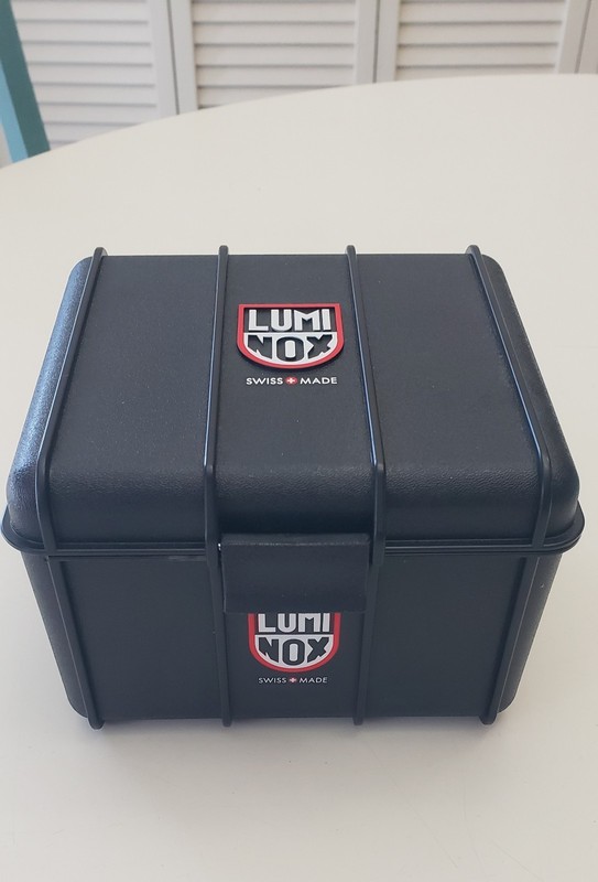 Luminox Watch Box – Box Only Plastic Presentation Box-empty
