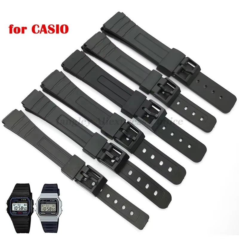 For Casio Watch Band - F-91W F-91WG F-93W F-94WA F-105W F-106W FLB-91W F-28W gallery