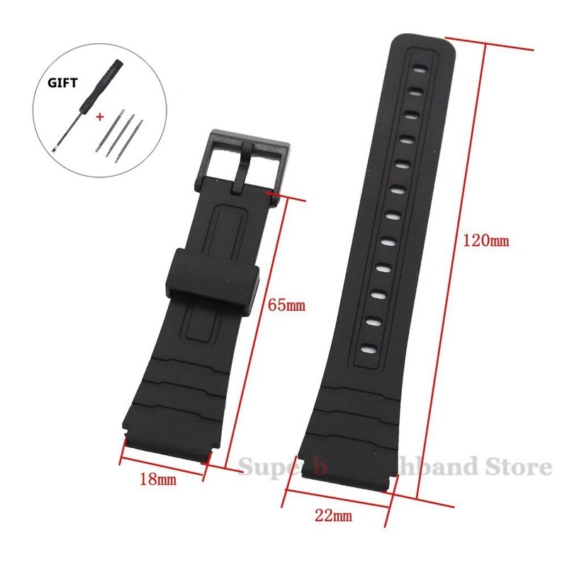For Casio Watch Band - F-91W F-91WG F-93W F-94WA F-105W F-106W FLB-91W F-28W