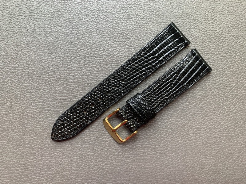 Genuine Lizard Leather Skin watch strap band 15 16 17 18 19 20 21 22 23 24 26mm gallery
