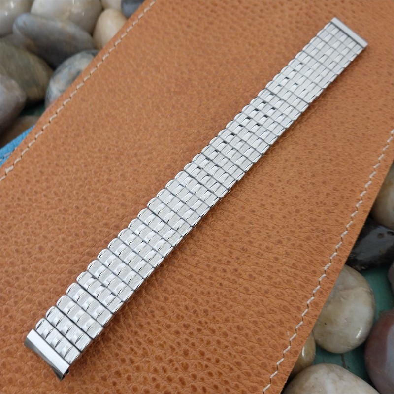 Baldwin Stainless Steel Expansion 5/8" Clasicc 1960s Vintage Watch Band gallery