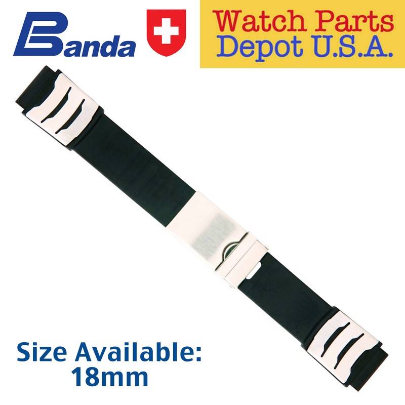 BANDA P150 GENUINE HIGH QUALITY POLYURETHANE SPORTS STRAPS (18mm) Brand New!!!!!