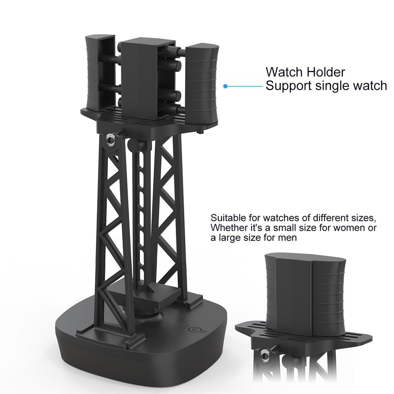 FEICHONGHO Single Watch Winder for Automatic Watches,Timer BLACK gallery