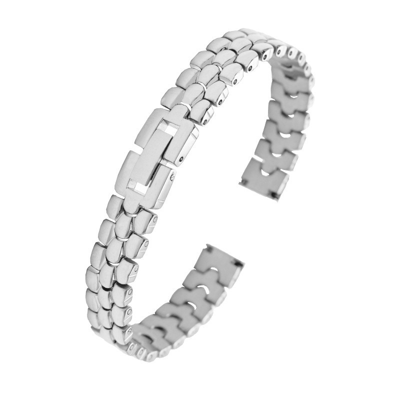 High Quality Solid Stainless Steel Watch Band Straps Womens Bracelet 12 14 16mm