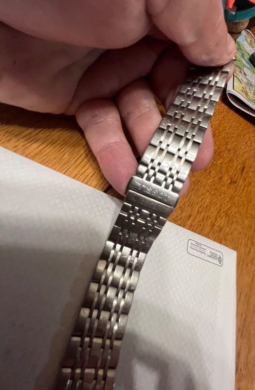 Tissot Carson T085 Original 19mm mens wristband Swiss gallery