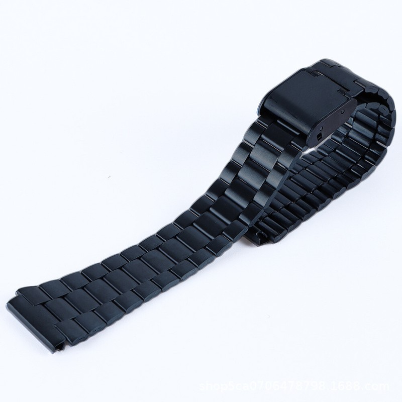 Fit Casio A158W/F91W/AE1200 Stainless Steel Watch Band 18mm Premium Metal Strap
