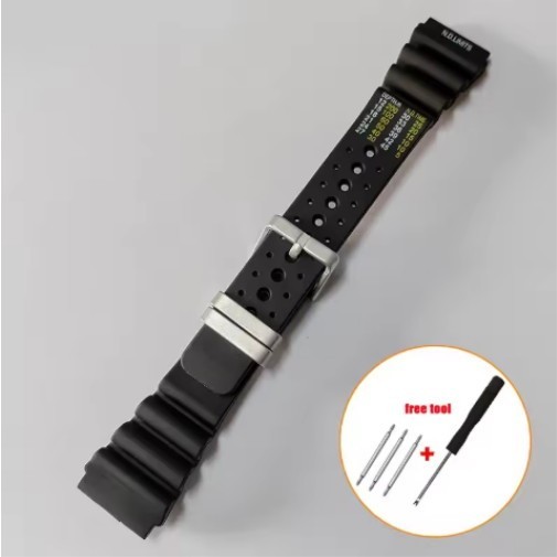 Resin Watch Strap 20mm 22mm 24mm ND Limits Diver Casio Citizen Promaster