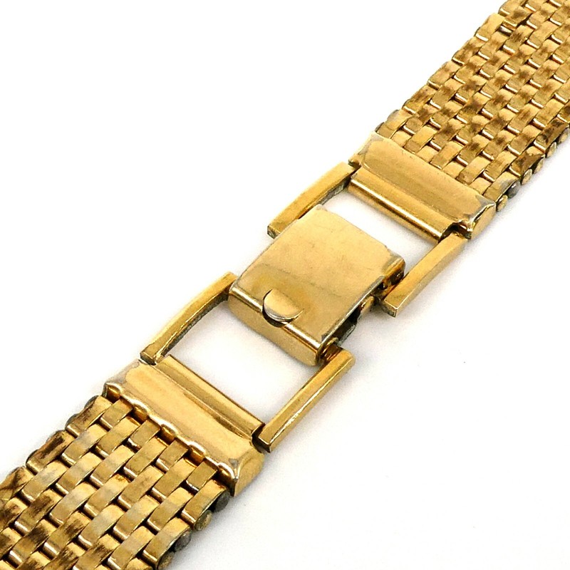 Vintage Classique gold filled 15.7 mm wristwatch bracelet with jewelry clasp