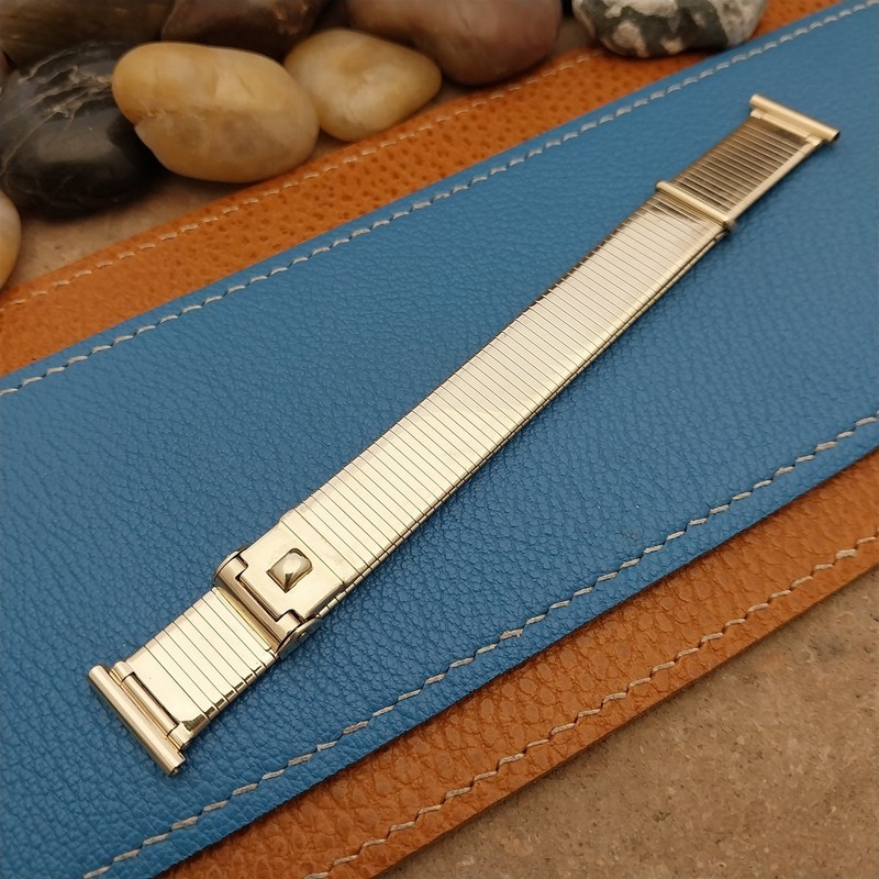 Original Vintage Forstner 12K Gold-Filled Komfit 5/8″ Classic 1950s Watch Band