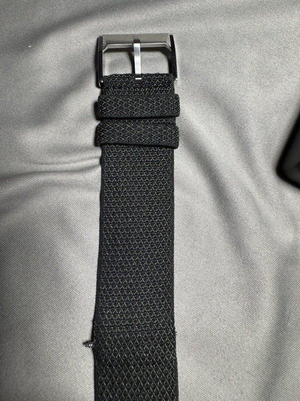 Julien Faure Jacquard Weave Strap Khaki Green 22mm gallery