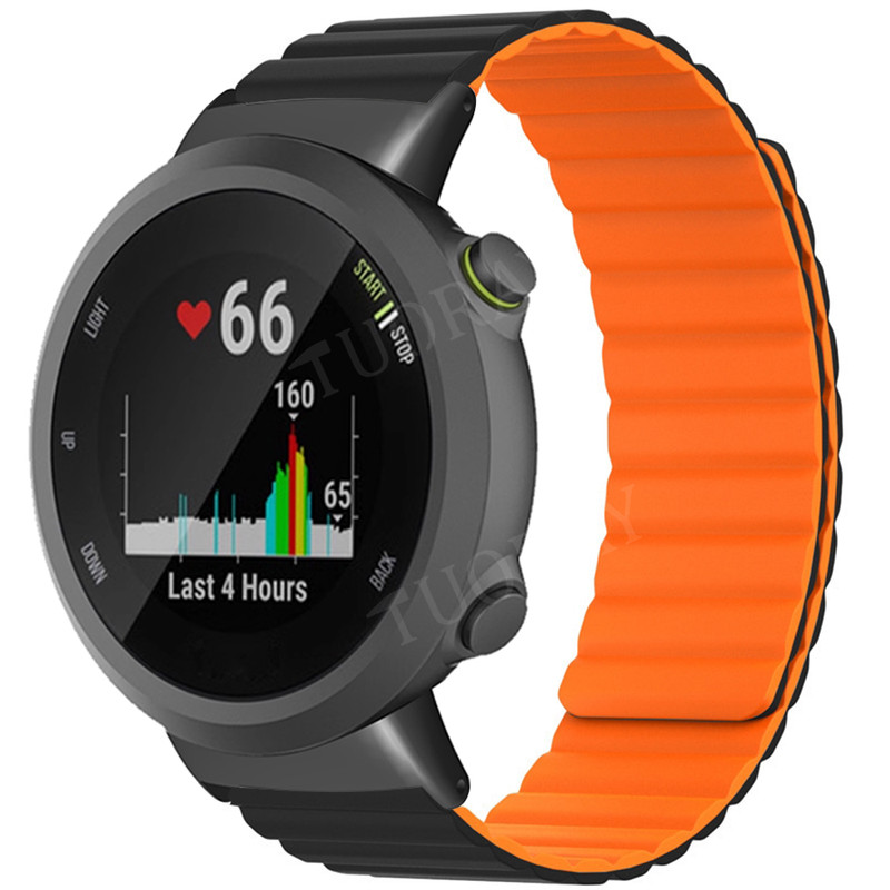 For Garmin Forerunner 45 / 45S / Swim 2 Magnetic Silicone Band Replacement Strap gallery