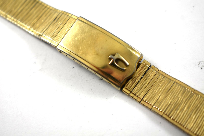 Vintage Accutron Kreisler Gold Filled Top Wrist Watch Band 17.25mm lot.we gallery