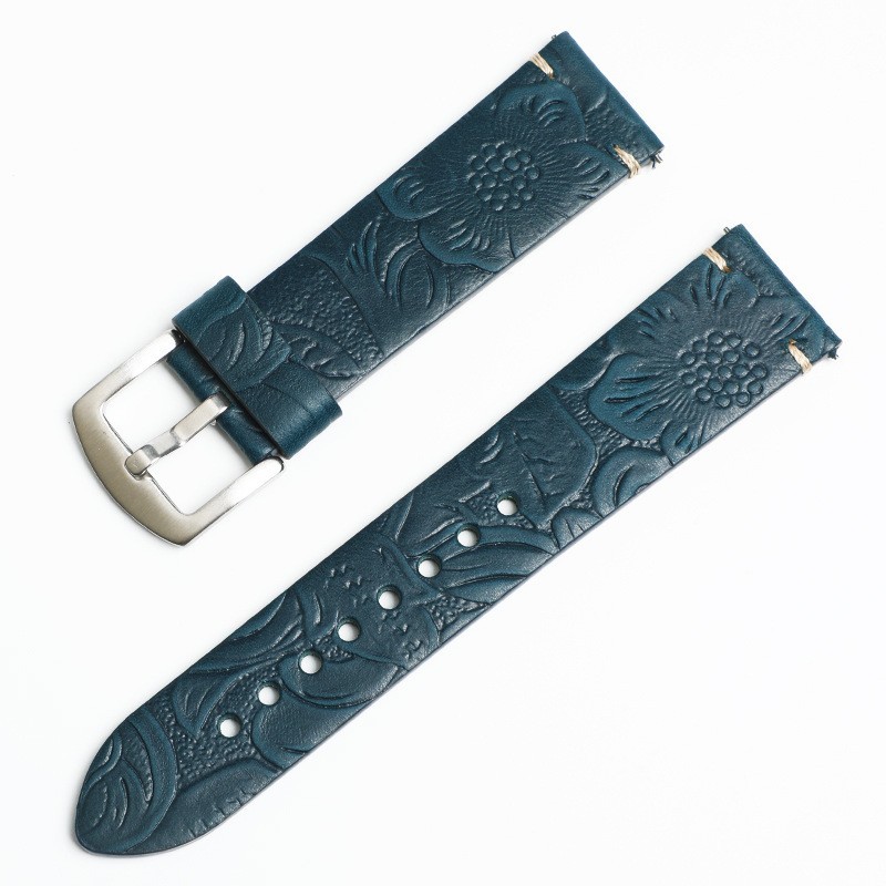 WHOLESALE Lot 5pcs Sheridan style Leather Watch Strap Band 20/22mm (CH040) gallery