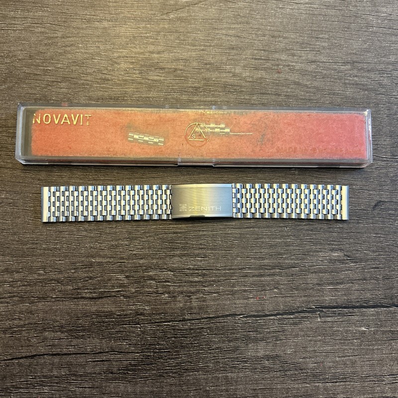 Zenith Novavit NSA Men’s Watch Bracelet Band 18mm