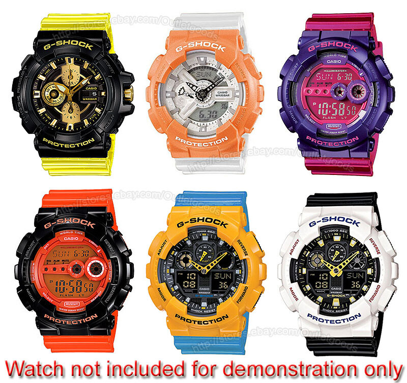 16mm Watch Band fits G Shocks GA-100 GA110 GA-120 GD100 GAC100 SHINY Finished gallery