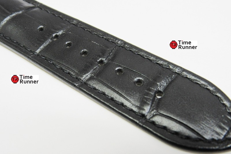 Movado Se Pilot Mens Watch Band Alligator Strap Replacement gallery