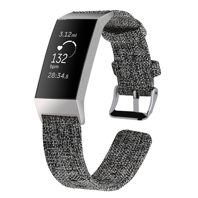 Wrist Strap For Fitbit Charge 4 / 3 / SE Nylon Woven Fabric Watch Band Bracelet gallery