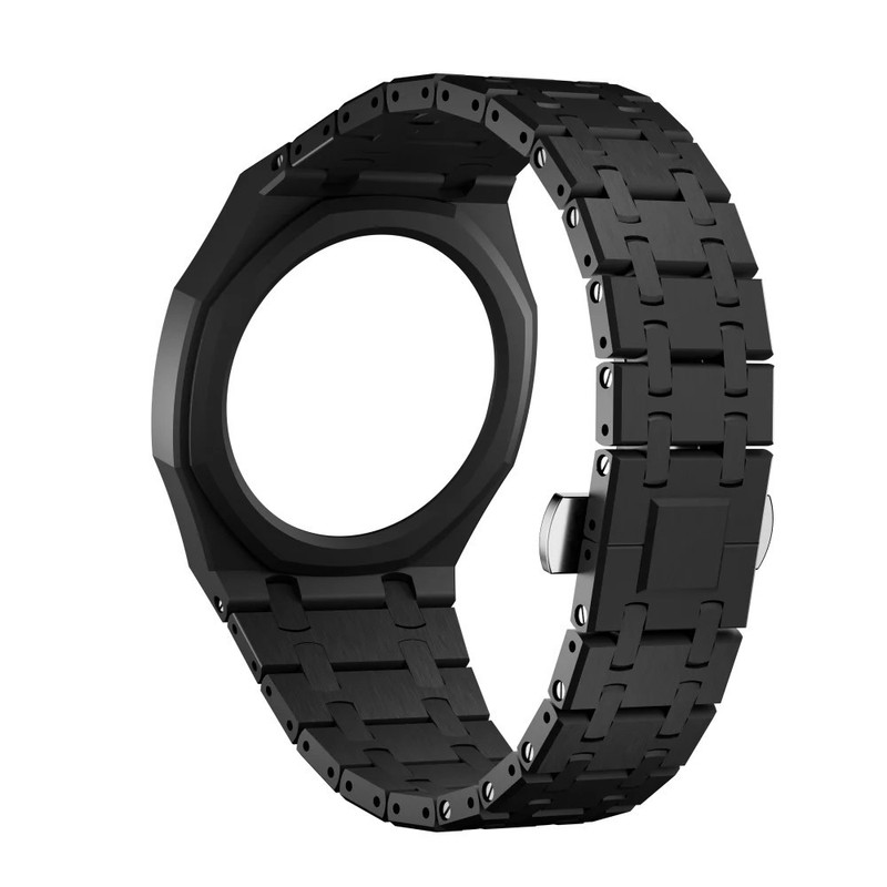 Ceramic Mod Kit for Swatch x AP Royal Pop Black Case + Strap Pocket to Wrist
