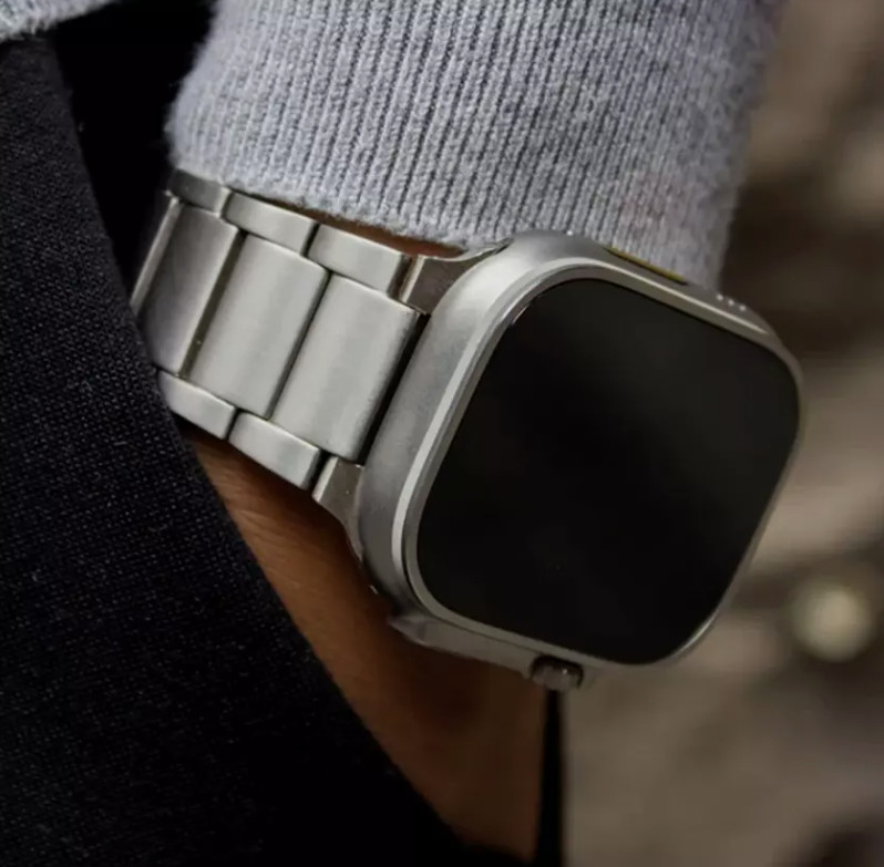Apple Watch Titanium Band 42/44/45/46/49mm Strap Ultra 2 iWatch Series 10/9/8/7/