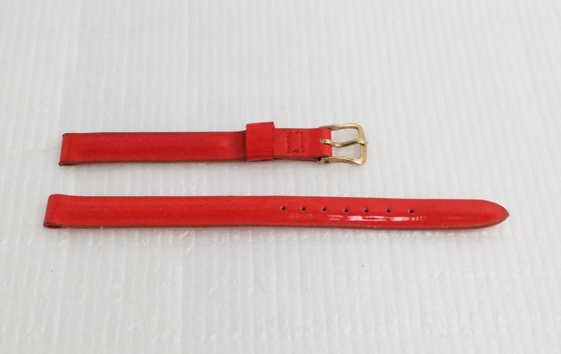 Vintage Genuine Omega Red CORFAM Strap