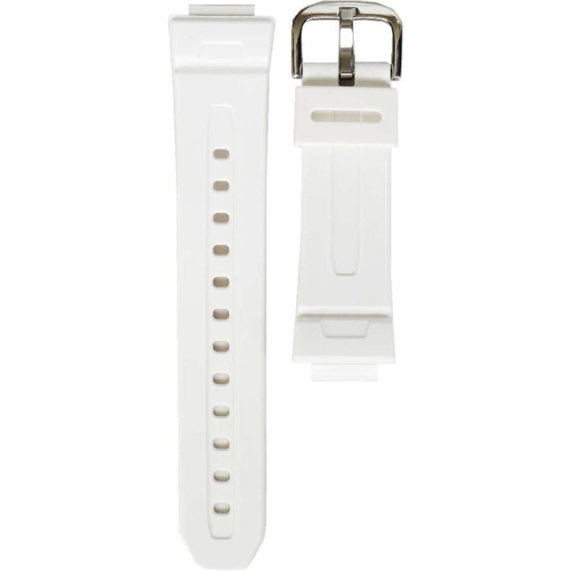 Genuine New CASIO BABY-G BG-5600 BG-5601 Urethane Band White w/Spring Bars