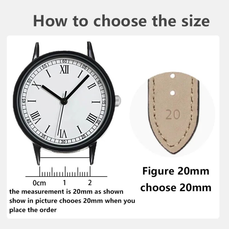 Leather Watch Straps 20mm 22mm 18mm 24mm Handmade Breathable Sports Watchband gallery