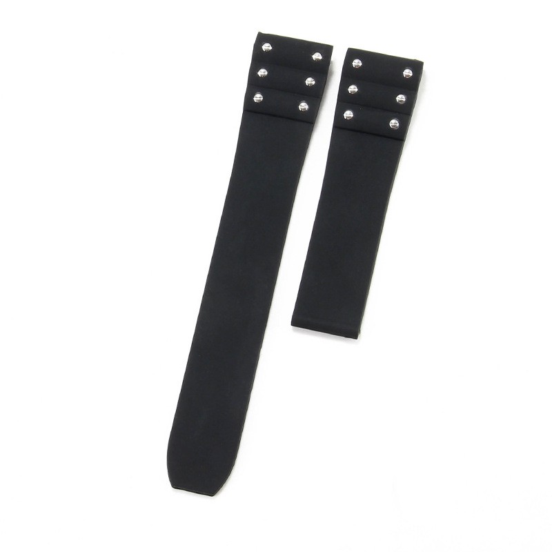 For Santos Rubber Silicone Watch Straps Mens Waterproof Band 21mm with Tools