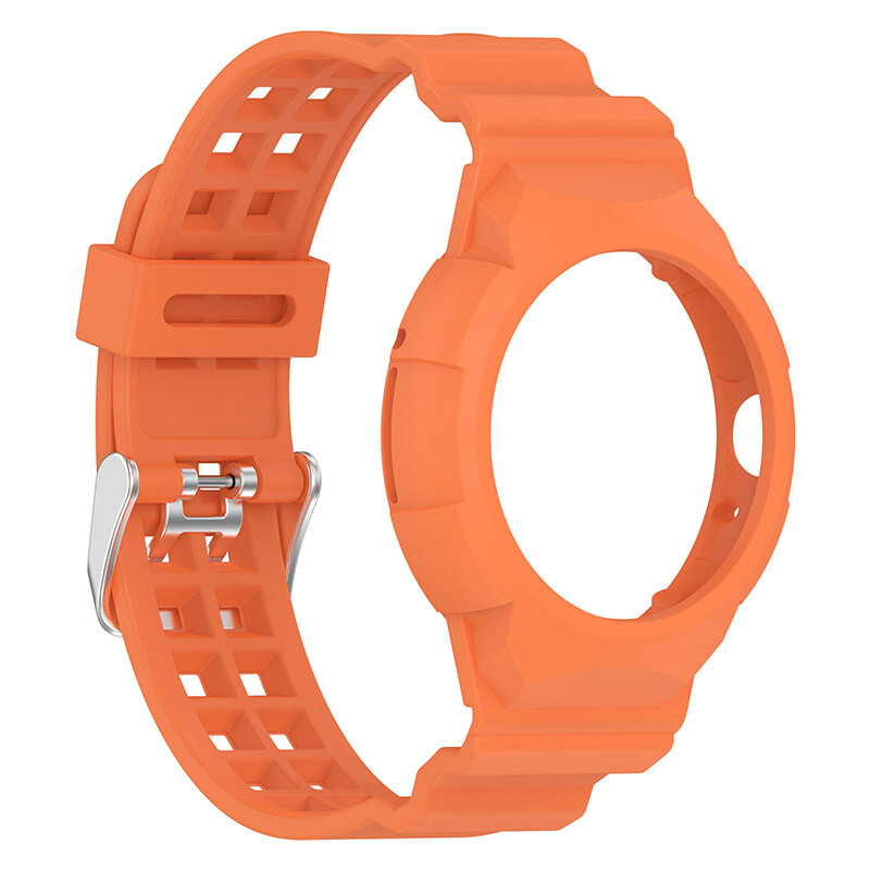 For Google Pixel Watch 2 Band Sport Watch Strap Shockproof Band w/ Bumper Case gallery