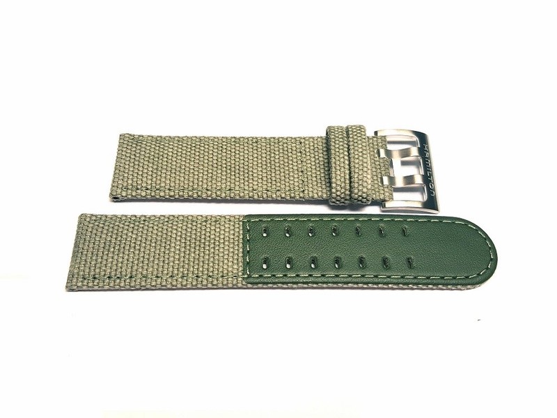 HAMILTON Khaki field Green strap 22mm H694.706.107 H694706107 H70605963 H706050