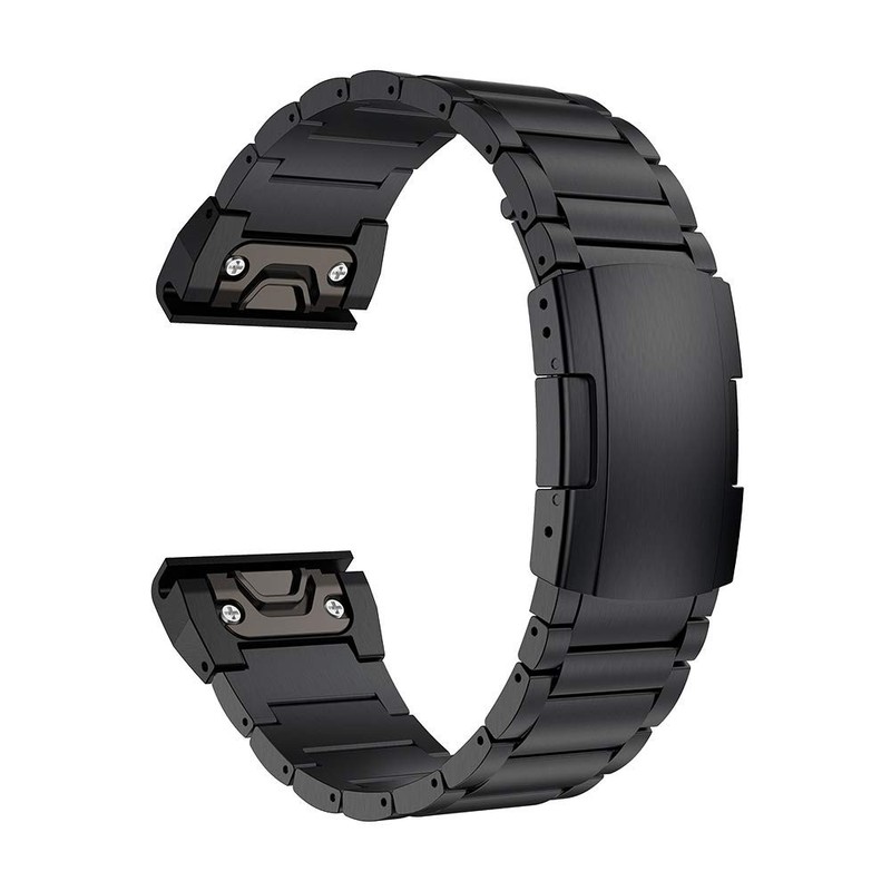 LDFAS Fenix 8/7X/6X/5X Plus Band, 26mm Titanium Metal Quick Release Easy Fit