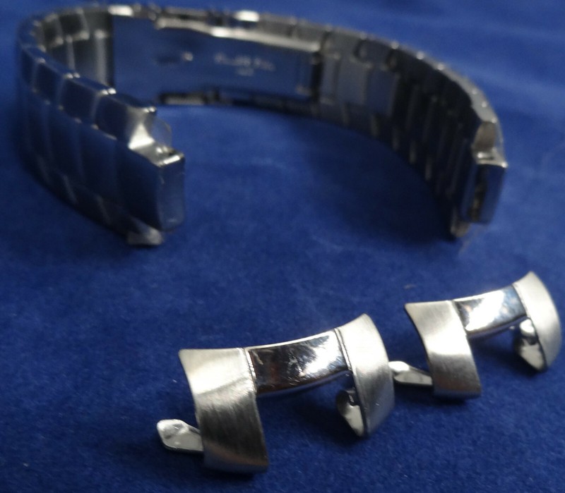 ONLY FITS T2M462 Timex Expedition 20mm Stainless Steel Push Button Watch Band gallery