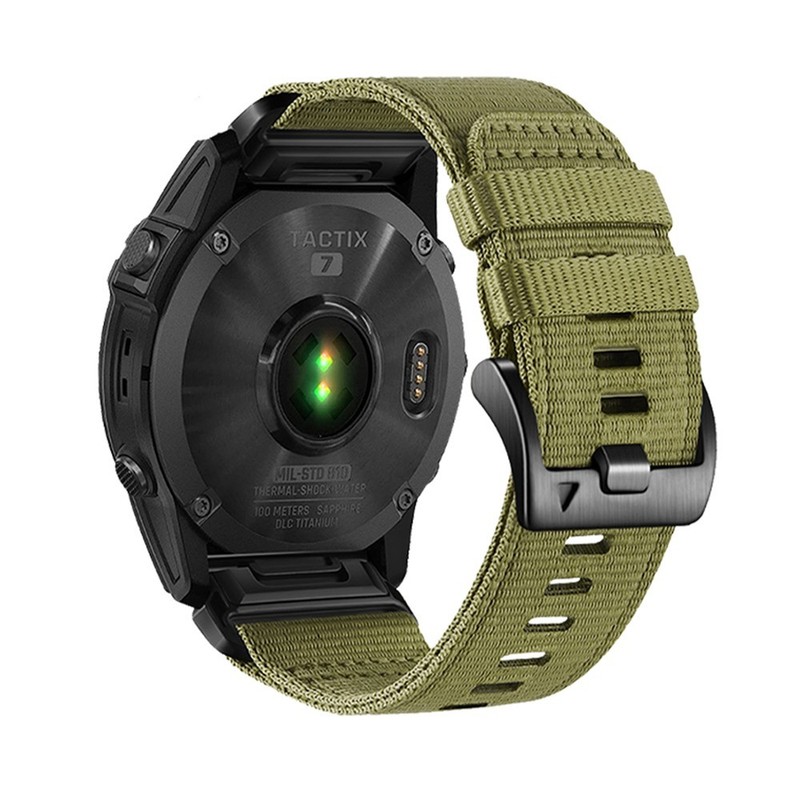 22mm 26mm QuickFit Nylon Sport Band Watch Strap for Garmin Fenix 8 7X 7 6 6X 5X gallery