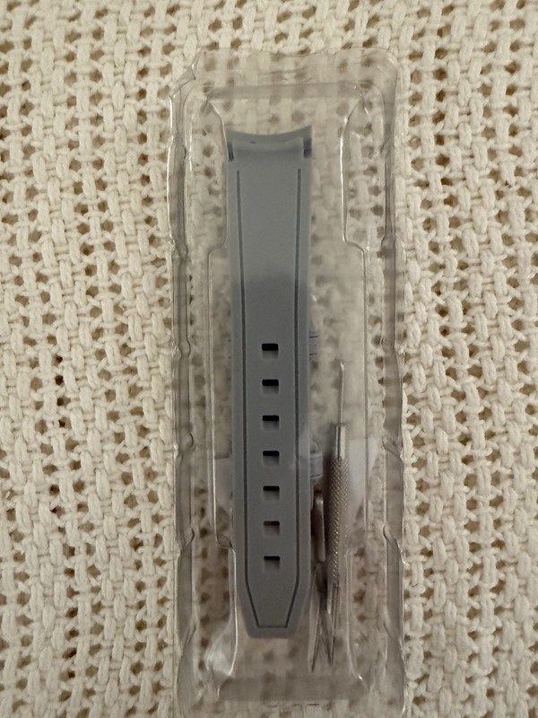 Gray Silicone 20mm Two-Piece Watch Band Strap for Samsung Galaxy gallery