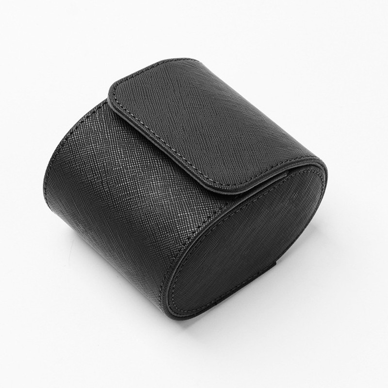 PU Leather Watch Storage Case Dustproof Protection Box Single Presentation r gallery