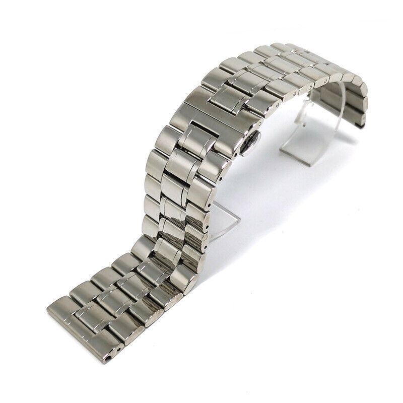 28mm Metal Steel Watch Band For Diesel Mr Daddy DZ7348 DZ7314 DZ7460 DZ7396 BLK gallery