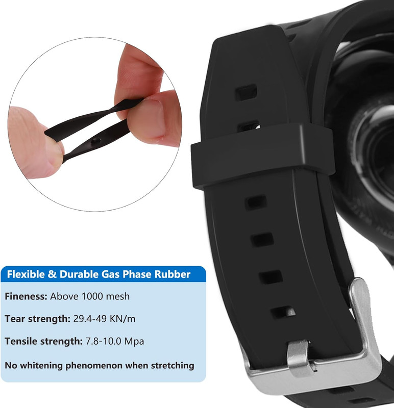 6 Pcs Watch Band Keepers, 16Mm/18Mm/20Mm/22Mm /24Mm/26Mm Watch Strap Holder L…