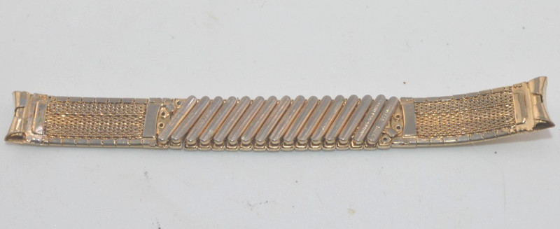 Scott Watch Band Vintage 5.5'' Expansion Stainless Steel Bracelet 13mm NICE gallery