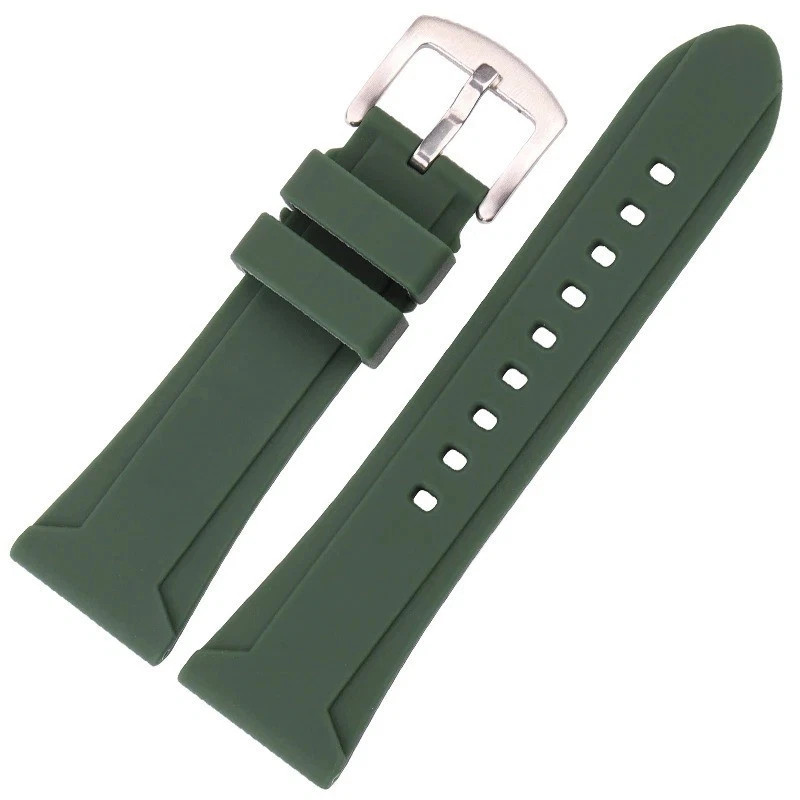 Soft Silicone Watch Band Divers Replacement Strap Quick Release Strap NEW