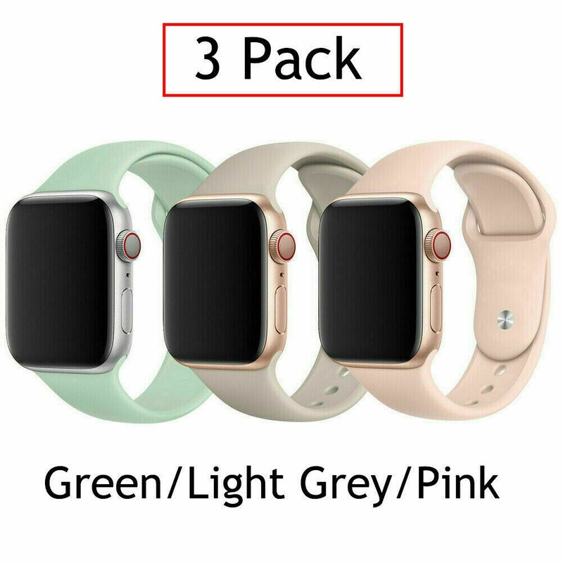 Silicone Watch Band Strap For Apple Watch Series 11 10 9 8 7 6 5 4 3 2 1 Ultra 3
