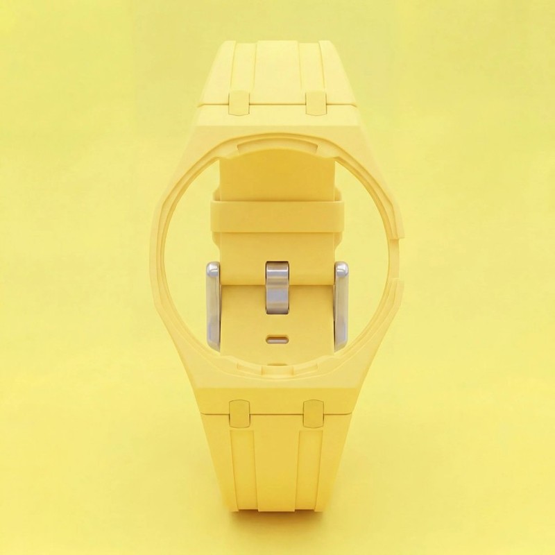 Bioceramic Case+Silicone Band Mod Kit For Swatch X AP Royal Pop Pocket Watch gallery