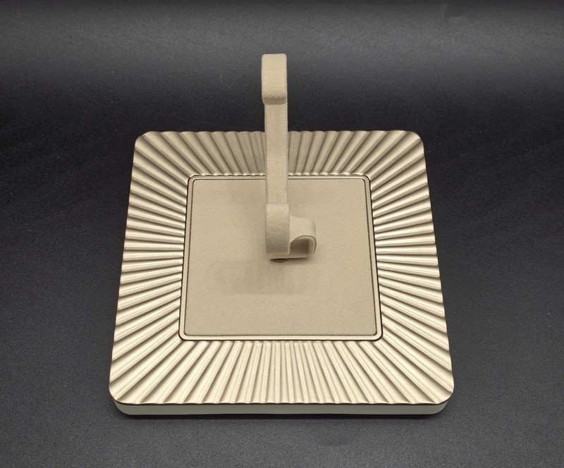 GENUINE CARTIER GOLD/BEIGE SINGLE WATCH DISPLAY STAND BRAND NEW