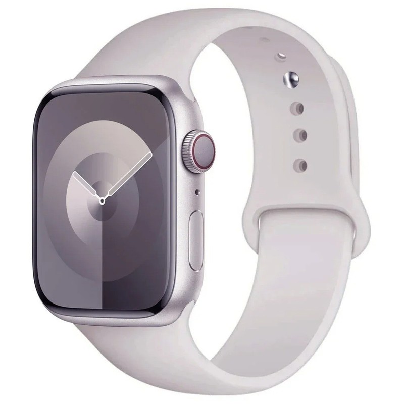 Silicone Band For Apple Watch strap 44mm 45mm 40mm 41mm 42-38mm 45 mm
