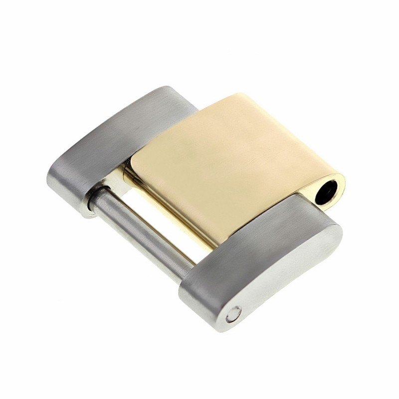 LINK SOLID FOR ROLEX EXPLORER I 124273 126333 OYSTER BAND 18K/SS REAL GOLD gallery