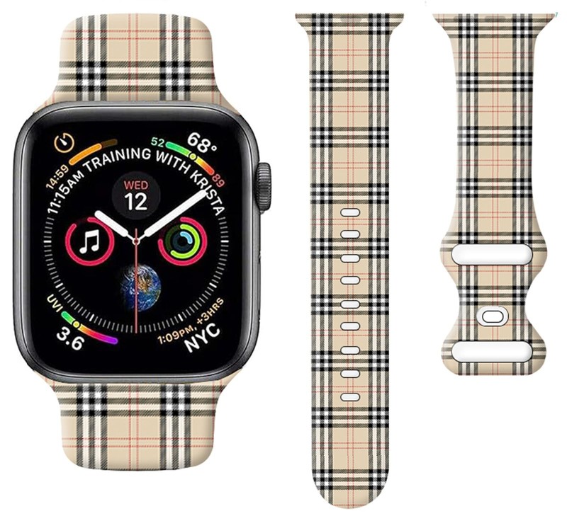 Sport Watch Band Compatible with Apple Watch Band 38mm 40mm 41mm Women, Soft …