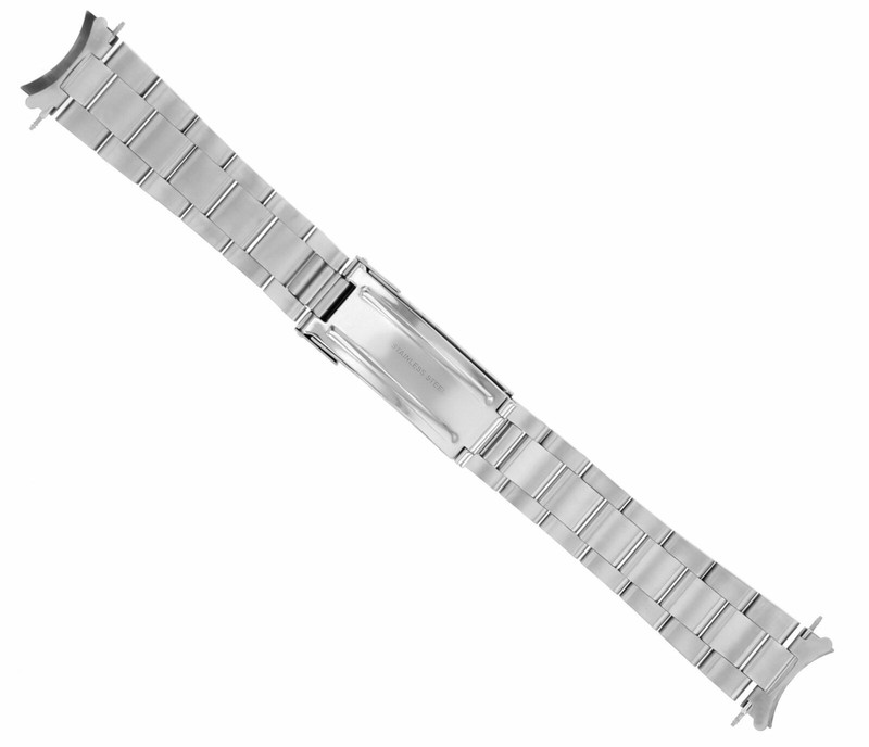 OYSTER SOLID WATCH BRACELET BAND FOR ROLEX SUBMARINER WATCH 20MM FLIP LOCK gallery