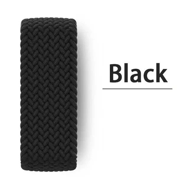 Braided Solo Loop Band For Apple Watch 9 8 7 6 5 4 SE Ultra 2 44/41/45/49mm
