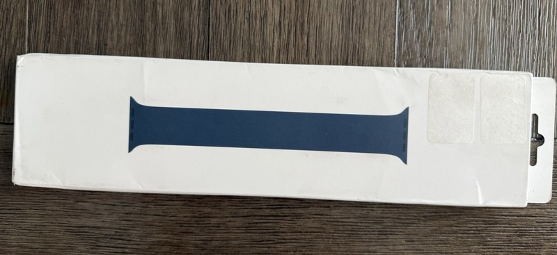 Apple Watch Solo Loop – Storm Blue – Size 1 – 45mm – Genuine Apple – Sealed