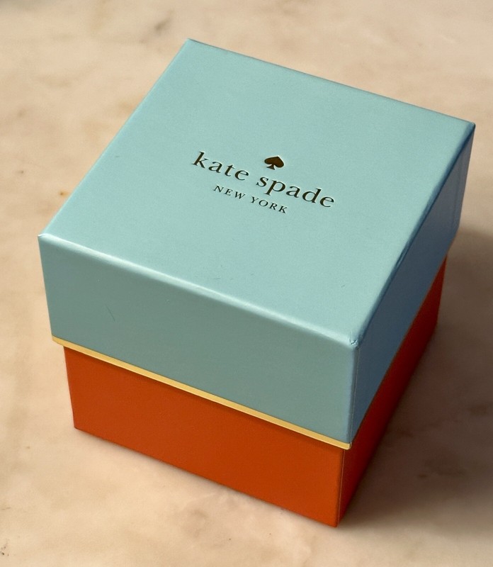 Kate Spade Watch Box w/Pillow & Booklet; Unused; SEE ALL PHOTOS For Details